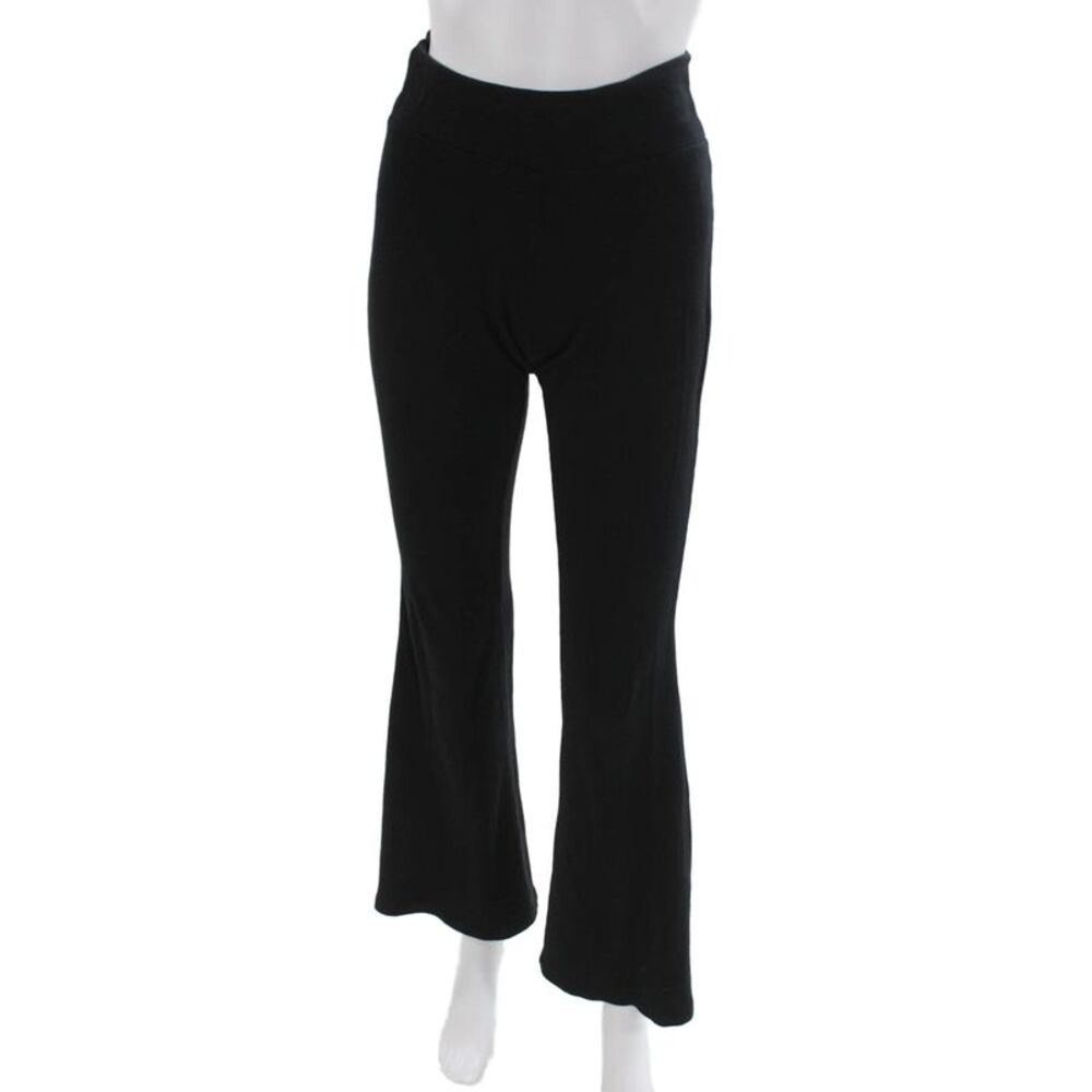 Splits59 Women Cropped Modal Black Pull On Pants Size XS